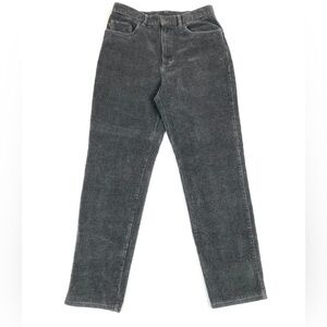 Vintage Grey Velvet Corduroy Pants